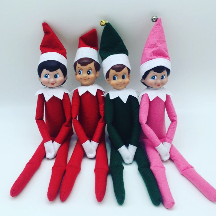 green elf on the shelf doll